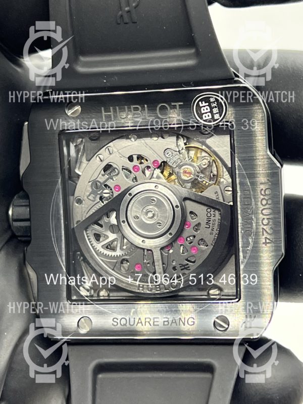 Товар Hublot Square Bang Unico 42mm 821.CI.0170.RX Black Фото 15 - Hublot Square Bang Unico 42mm 821.CI.0170.RX Black