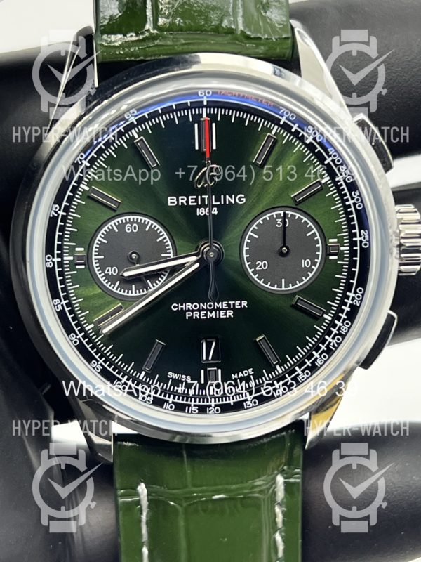 Товар Breitling Premier B01 42mm Bentley Green Steel Фото 3 - Breitling Premier B01 42mm Bentley Green Steel