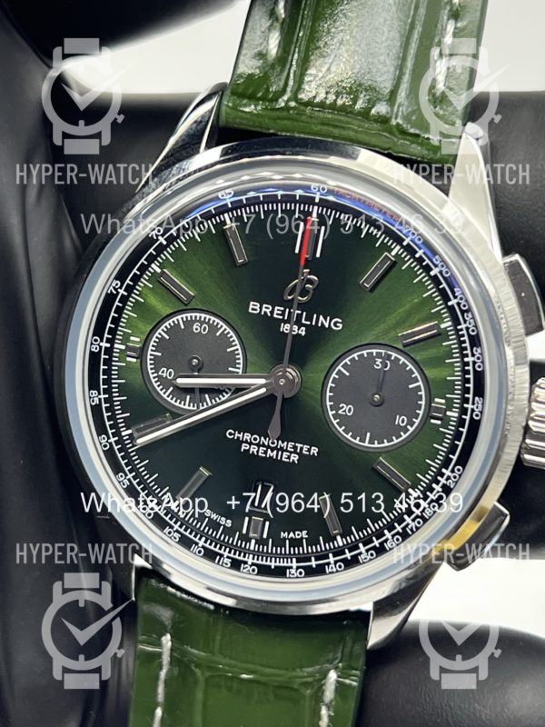 Товар Breitling Premier B01 42mm Bentley Green Steel Фото 4 - Breitling Premier B01 42mm Bentley Green Steel