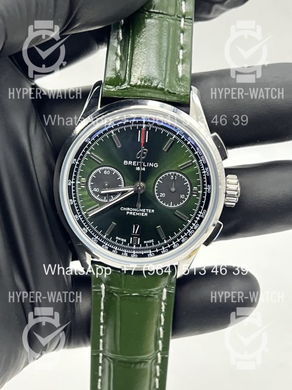Товар Breitling Premier B01 42mm Bentley Green Steel Фото 5 - Breitling Premier B01 42mm Bentley Green Steel