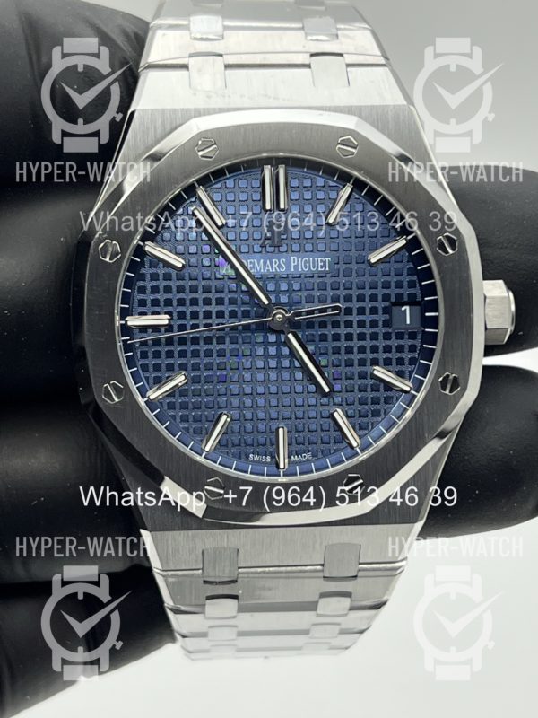 Товар Audemars Piguet Royal Oak 41mm 15500ST.OO.1220ST.01 Steel Blue Фото 2 - Audemars Piguet Royal Oak 41mm 15500ST.OO.1220ST.01 Steel Blue