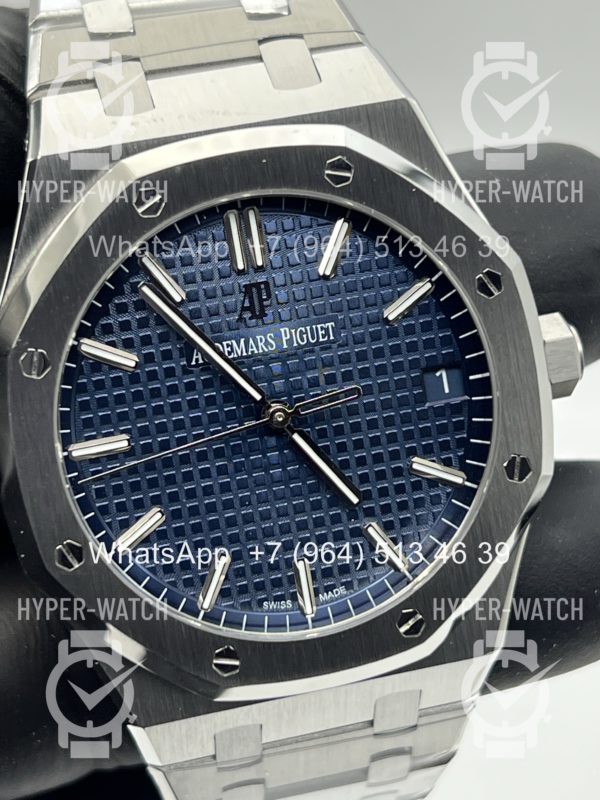 Товар Audemars Piguet Royal Oak 41mm 15500ST.OO.1220ST.01 Steel Blue Фото 6 - Audemars Piguet Royal Oak 41mm 15500ST.OO.1220ST.01 Steel Blue
