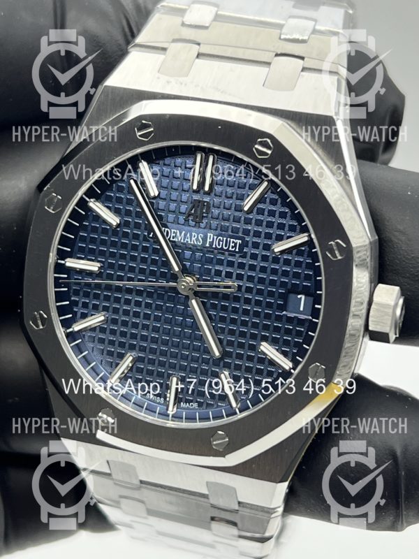 Товар Audemars Piguet Royal Oak 41mm 15500ST.OO.1220ST.01 Steel Blue Фото 7 - Audemars Piguet Royal Oak 41mm 15500ST.OO.1220ST.01 Steel Blue