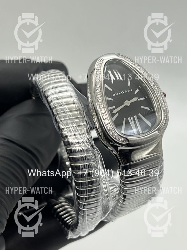 Фото 11 - Bvlgari Serpenti Tubogas 35mm 103434 Steel