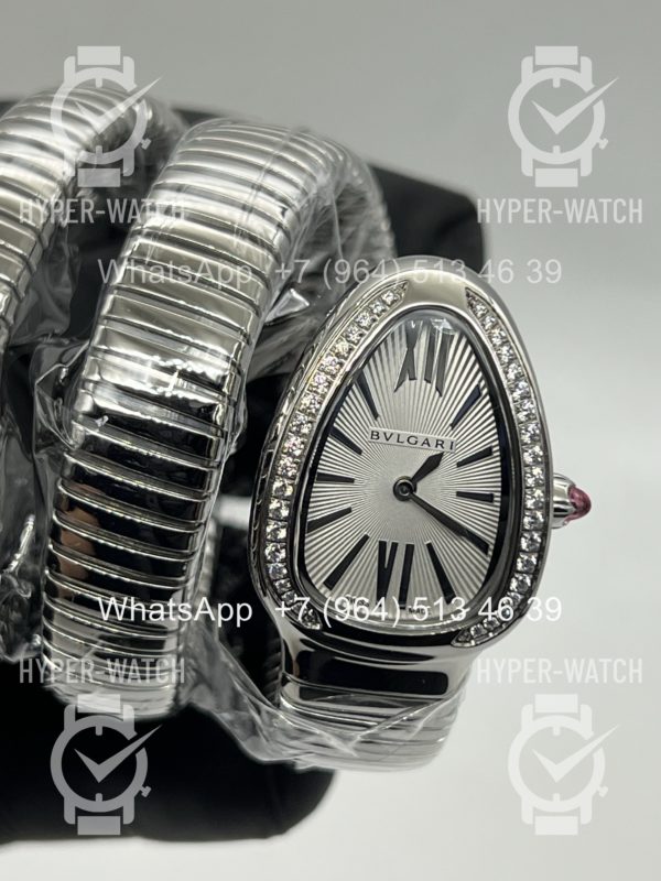 Фото 11 - Bvlgari Serpenti Tubogas 35mm 101910 Steel