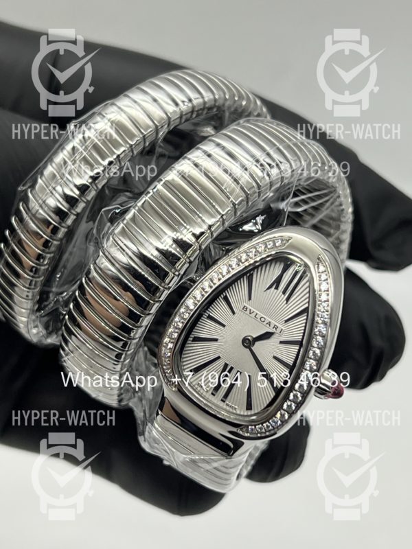 Фото 12 - Bvlgari Serpenti Tubogas 35mm 101910 Steel