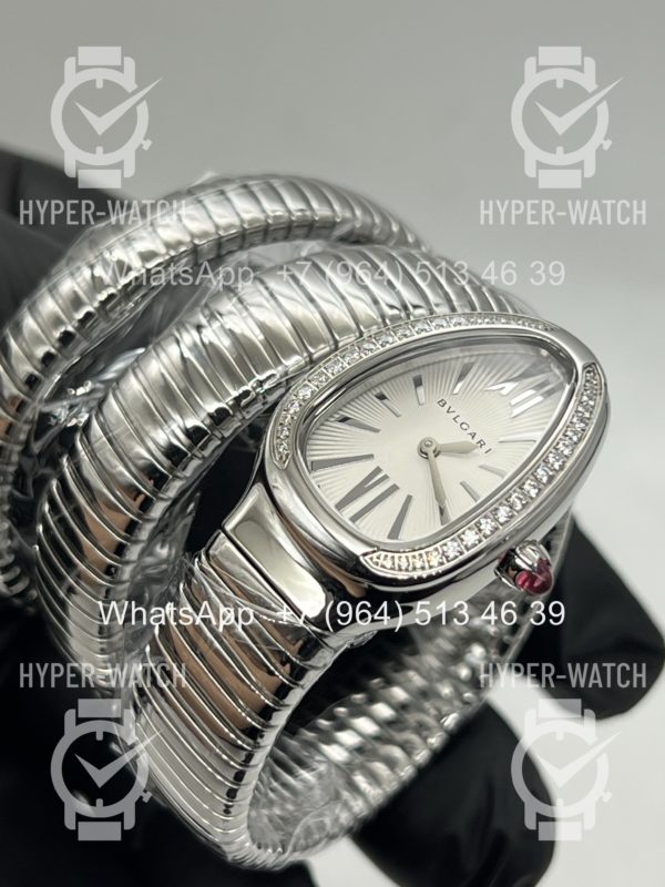 Фото 13 - Bvlgari Serpenti Tubogas 35mm 101910 Steel