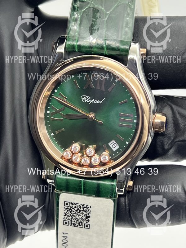 Товар Chopard Happy Sport 36mm 278582-6005 Steel Фото 2 - Chopard Happy Sport 36mm 278582-6005 Steel