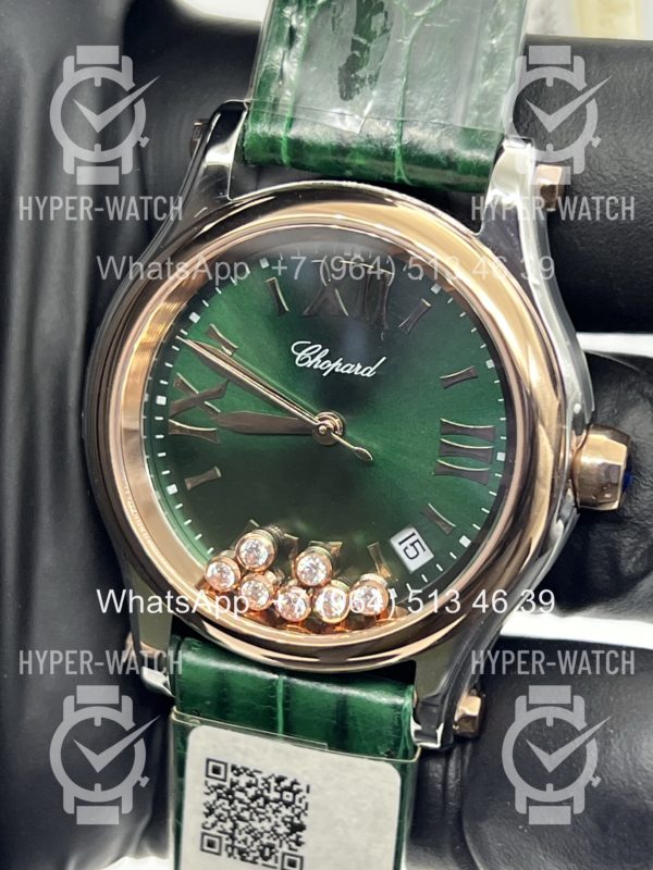 Товар Chopard Happy Sport 36mm 278582-6005 Steel Фото 3 - Chopard Happy Sport 36mm 278582-6005 Steel