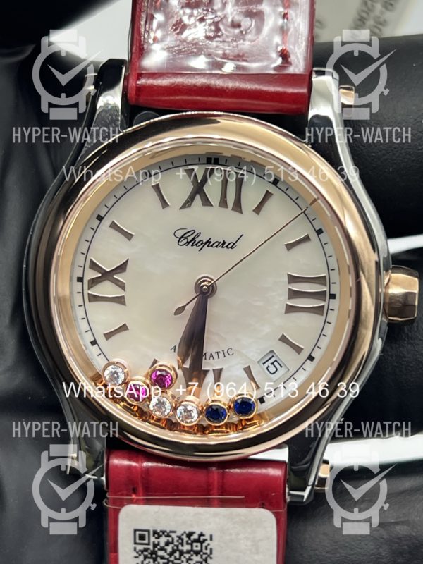 Товар Chopard Happy Sport 36mm 278559-6021 Red Steel Фото 4 - Chopard Happy Sport 36mm 278559-6021 Red Steel