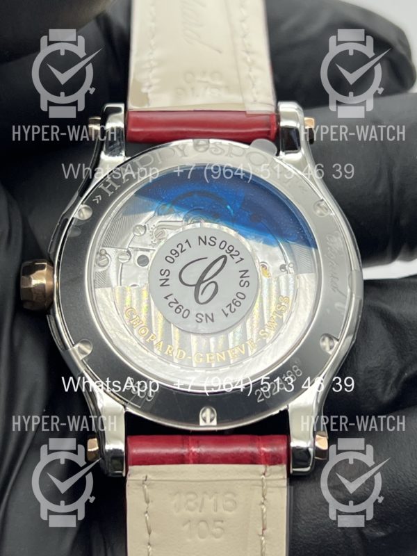 Товар Chopard Happy Sport 36mm 278559-6021 Red Steel Фото 13 - Chopard Happy Sport 36mm 278559-6021 Red Steel