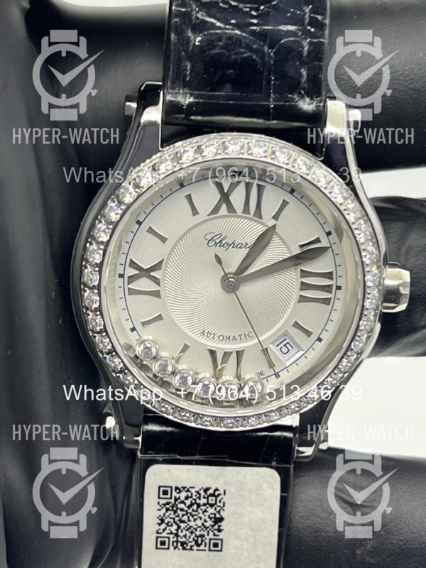 Фото 9 - Chopard Happy Sport 36mm 278559-3003 Steel