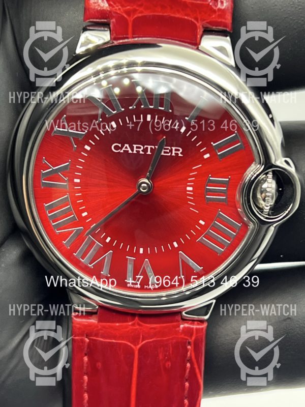 Фото 3 - Cartier Ballon Bleu de Cartier 36mm Red Art 11146