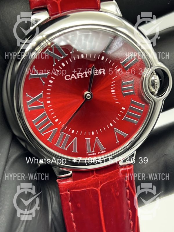 Фото 4 - Cartier Ballon Bleu de Cartier 36mm Red Art 11146
