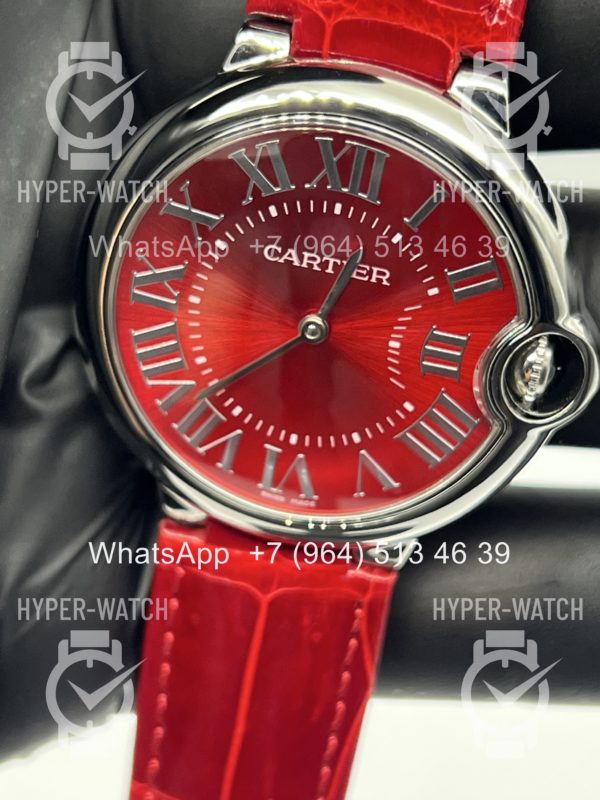 Фото 5 - Cartier Ballon Bleu de Cartier 36mm Red Art 11146