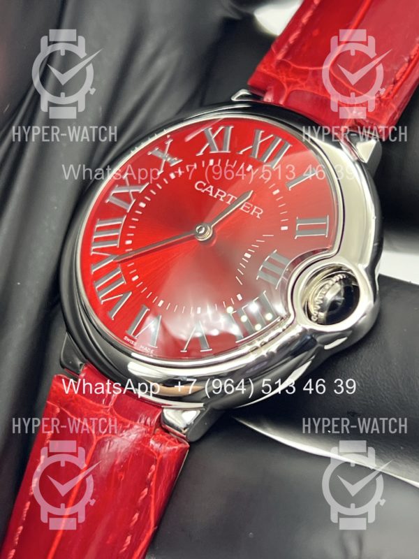 Фото 7 - Cartier Ballon Bleu de Cartier 36mm Red Art 11146