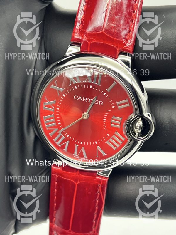 Фото 8 - Cartier Ballon Bleu de Cartier 36mm Red Art 11146