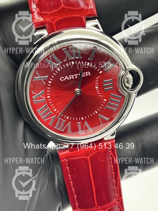 Фото 9 - Cartier Ballon Bleu de Cartier 36mm Red Art 11146
