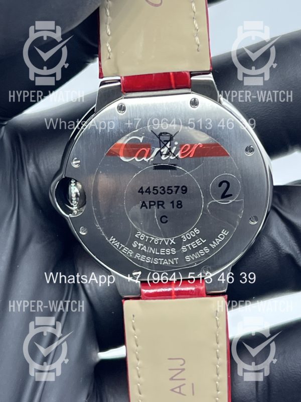 Фото 15 - Cartier Ballon Bleu de Cartier 36mm Red Art 11146