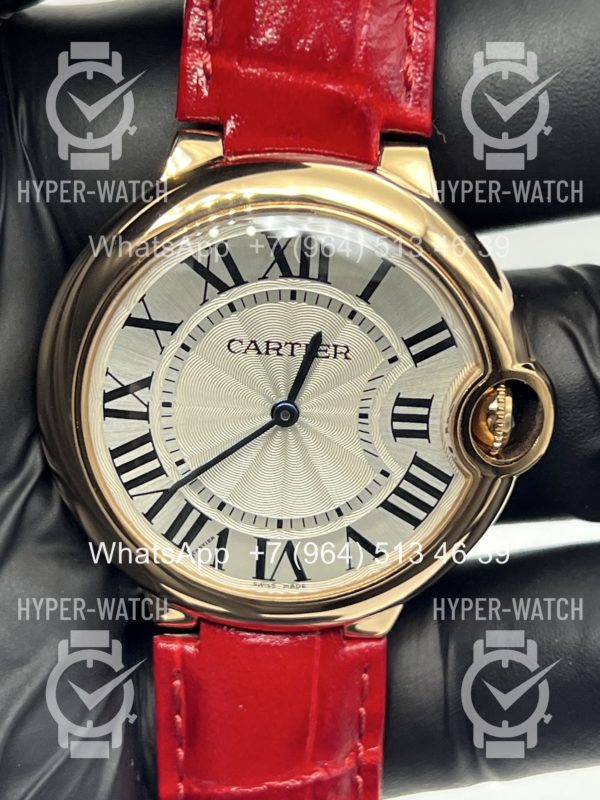 Фото 2 - Cartier Ballon Bleu de Cartier 36mm Steel Red