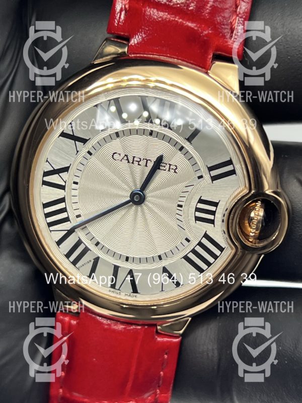 Фото 3 - Cartier Ballon Bleu de Cartier 36mm Steel Red