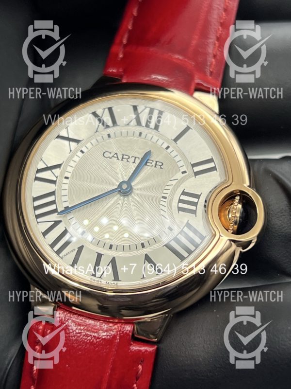 Фото 4 - Cartier Ballon Bleu de Cartier 36mm Steel Red