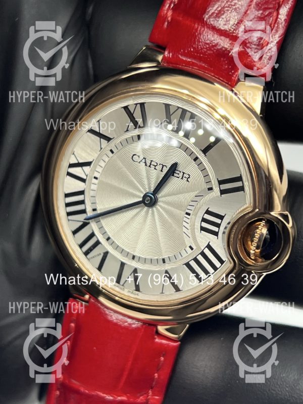 Фото 5 - Cartier Ballon Bleu de Cartier 36mm Steel Red