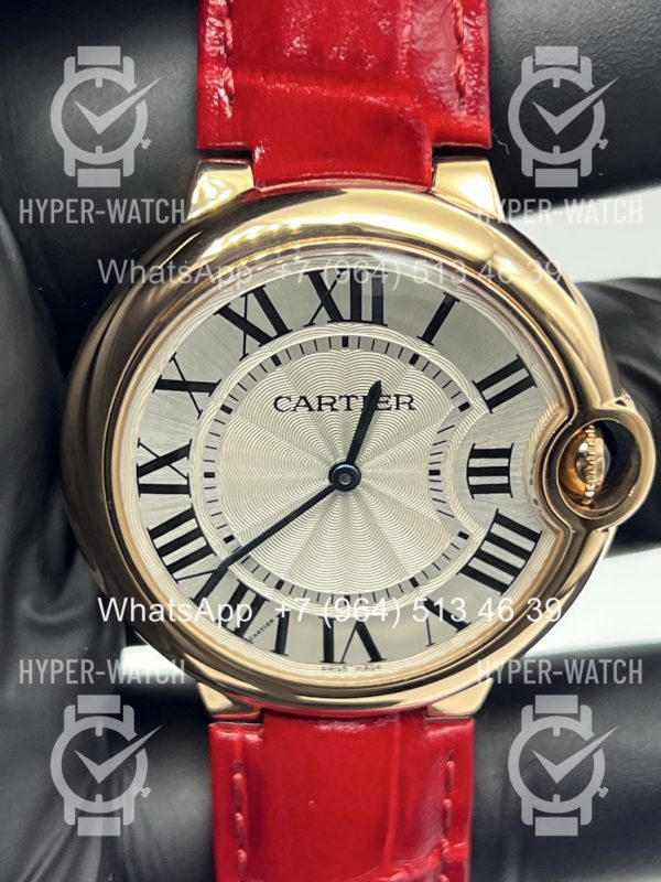 Фото 6 - Cartier Ballon Bleu de Cartier 36mm Steel Red