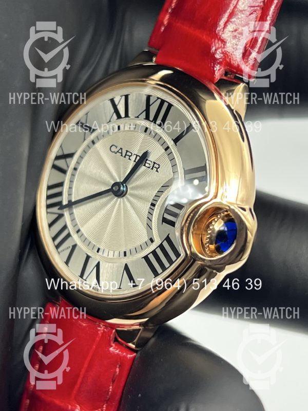 Фото 8 - Cartier Ballon Bleu de Cartier 36mm Steel Red
