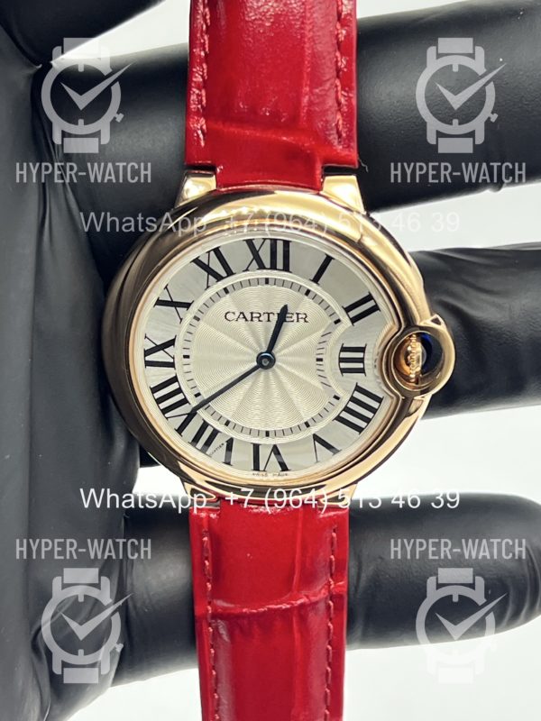 Фото 9 - Cartier Ballon Bleu de Cartier 36mm Steel Red