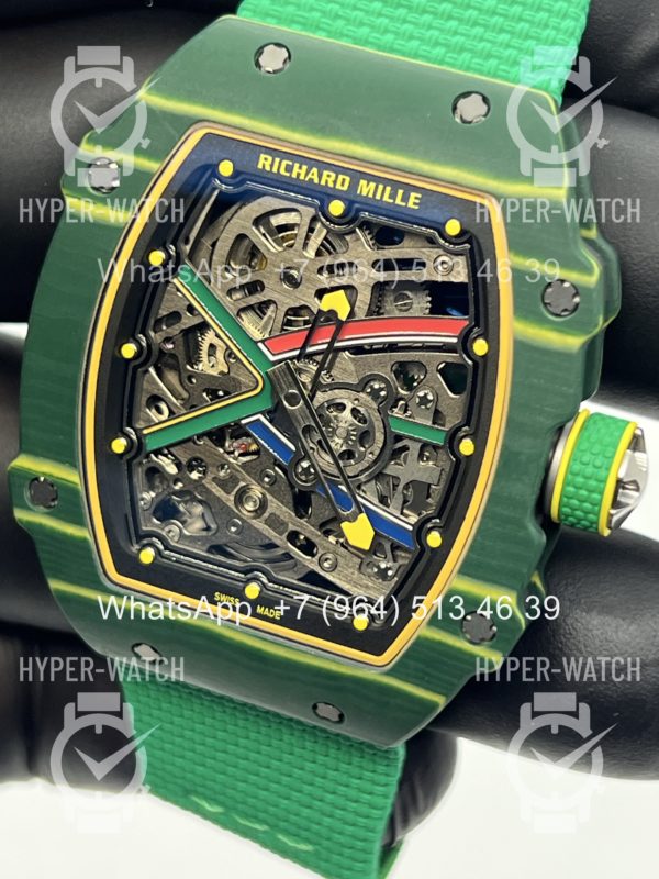 Товар Richard Mille RM 67-02 Green Art 11200 Фото 3 - Richard Mille RM 67-02 Green Art 11200