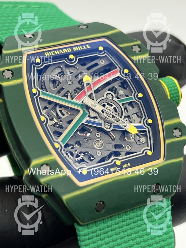 Товар Richard Mille RM 67-02 Green Art 11200 Фото 10 - Richard Mille RM 67-02 Green Art 11200