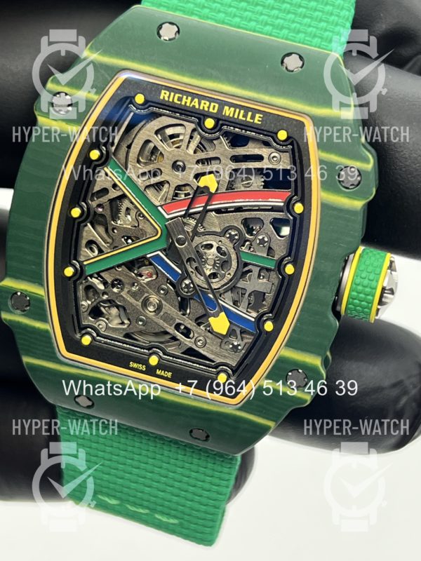 Товар Richard Mille RM 67-02 Green Art 11200 Фото 12 - Richard Mille RM 67-02 Green Art 11200