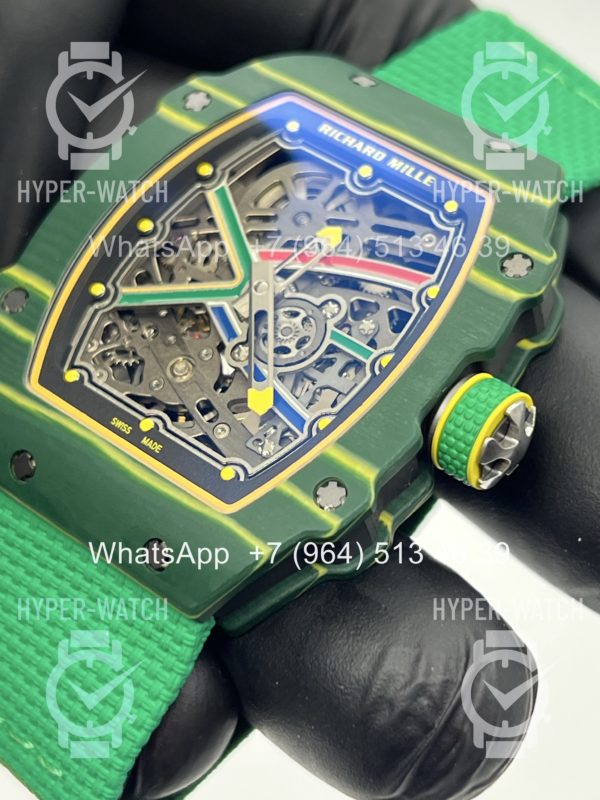 Товар Richard Mille RM 67-02 Green Art 11200 Фото 13 - Richard Mille RM 67-02 Green Art 11200