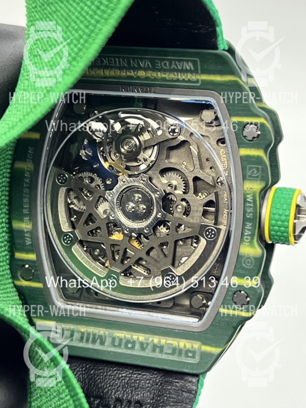 Товар Richard Mille RM 67-02 Green Art 11200 Фото 19 - Richard Mille RM 67-02 Green Art 11200