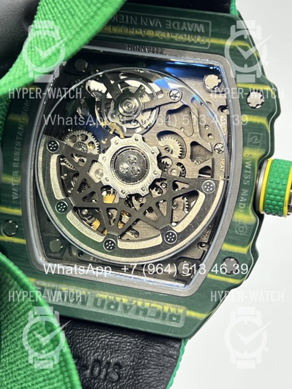 Товар Richard Mille RM 67-02 Green Art 11200 Фото 21 - Richard Mille RM 67-02 Green Art 11200