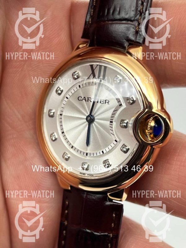 Фото 2 - Cartier Ballon Bleu de Cartier 36mm Brown Steel