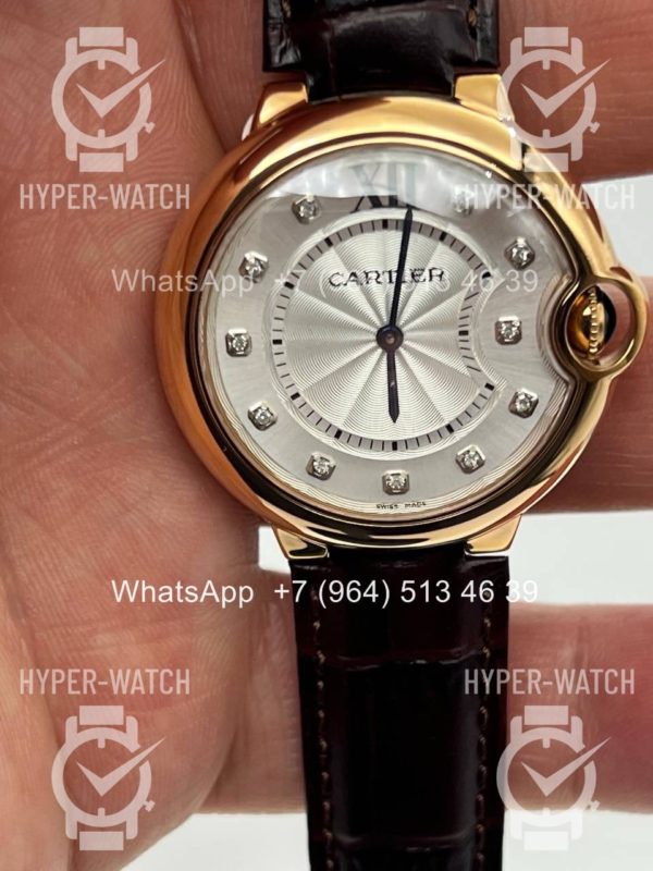 Фото 4 - Cartier Ballon Bleu de Cartier 36mm Brown Steel