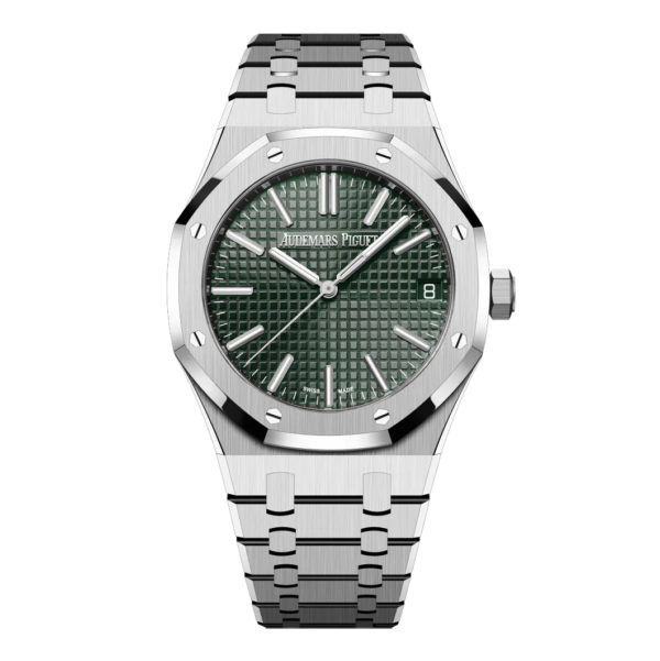 Фото 1 - Audemars Piguet Royal Oak 41mm 15510ST.OO.1320ST.04 50th Anniversary Green Steel