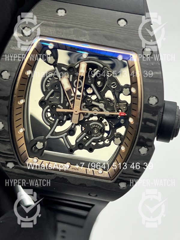 Фото 2 - Richard Mille RM 055 Black Gold Art 11249