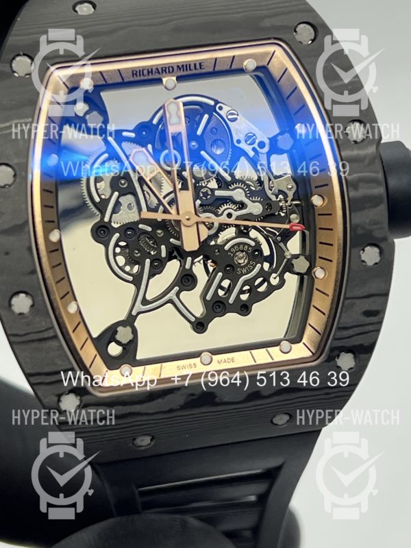 Фото 4 - Richard Mille RM 055 Black Gold Art 11249