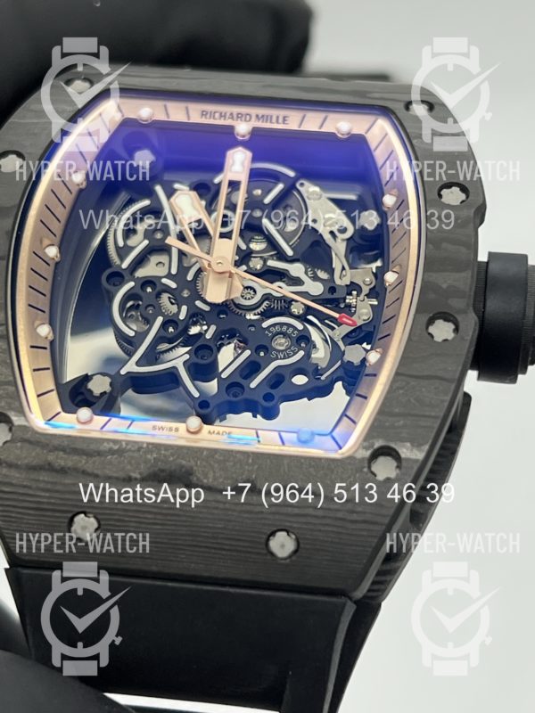 Фото 5 - Richard Mille RM 055 Black Gold Art 11249