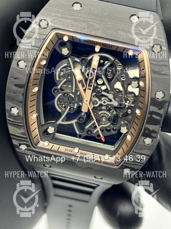 Фото 6 - Richard Mille RM 055 Black Gold Art 11249