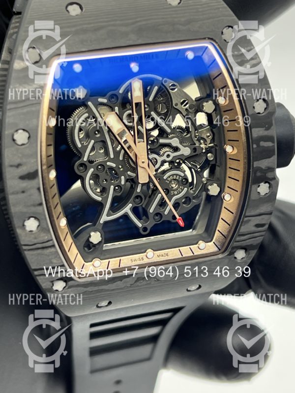 Фото 7 - Richard Mille RM 055 Black Gold Art 11249