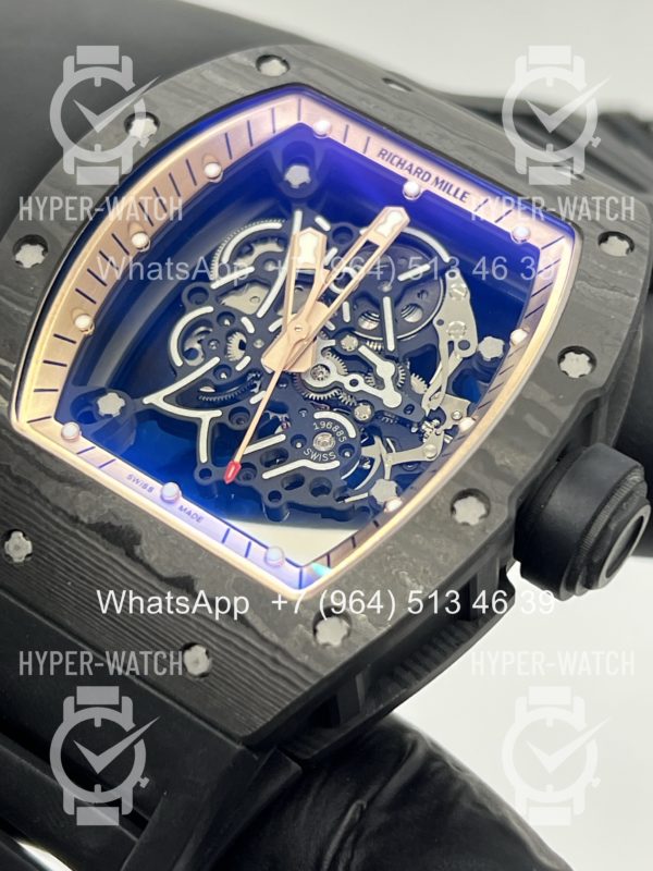 Фото 8 - Richard Mille RM 055 Black Gold Art 11249