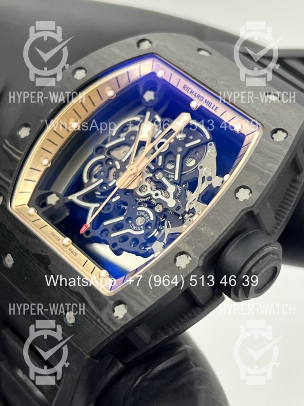 Фото 9 - Richard Mille RM 055 Black Gold Art 11249