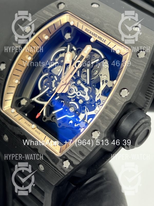 Фото 10 - Richard Mille RM 055 Black Gold Art 11249