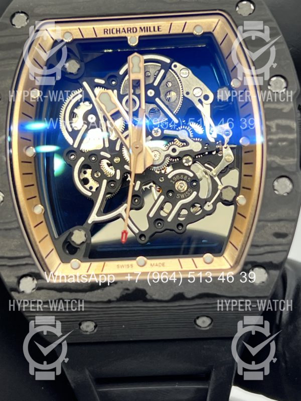 Фото 11 - Richard Mille RM 055 Black Gold Art 11249