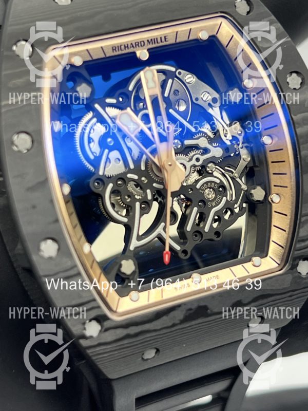 Фото 12 - Richard Mille RM 055 Black Gold Art 11249