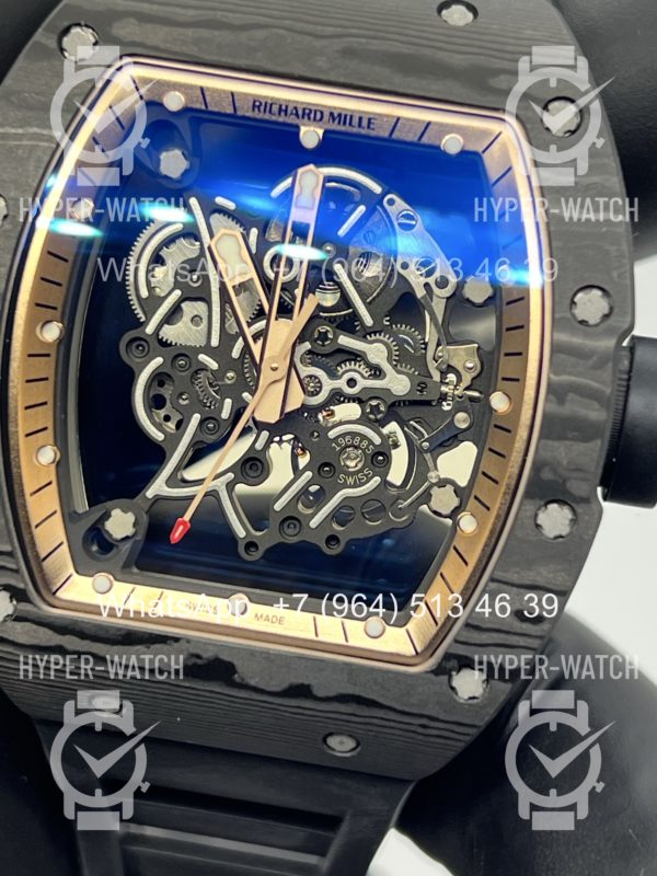 Фото 13 - Richard Mille RM 055 Black Gold Art 11249